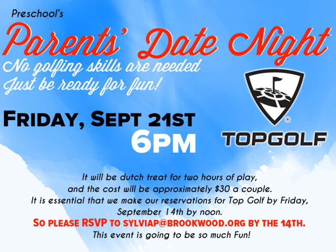 Preschool Parents Date Night